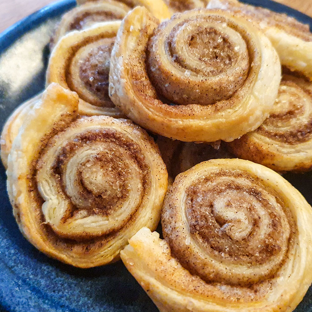 Kleine Zimtschnecken - Rezept-Buch