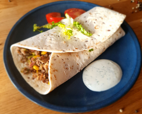 Hackfleischwraps - Dein Rezept auf Rezept-Buch.de